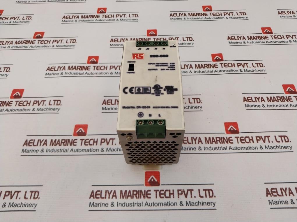 Rs 282-502 Dr-120-24 Power Supply 200-240Vac 2.0A