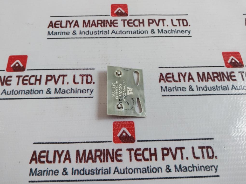 Rs 300Ma.75Mv Shunt Plate