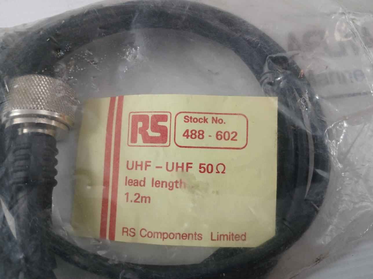 Rs 488-602 Coaxial Cable With Connector 1.2M