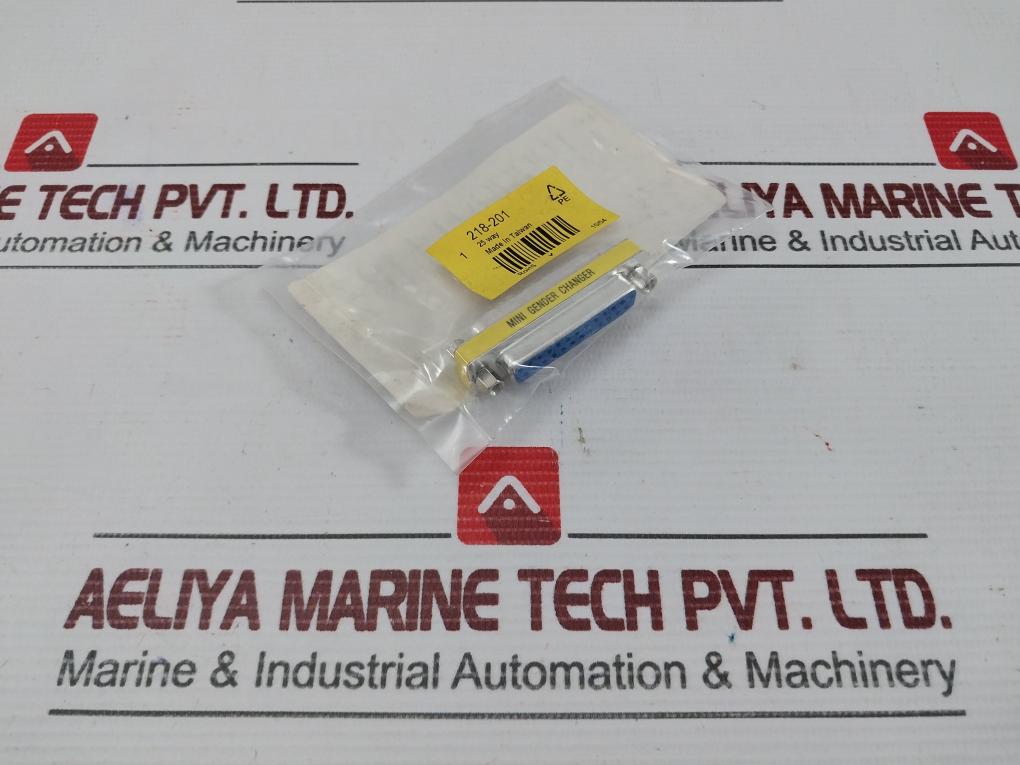 Rs Components 25 Way F-f Mini Gender With Changer Connector Adapter 218-201