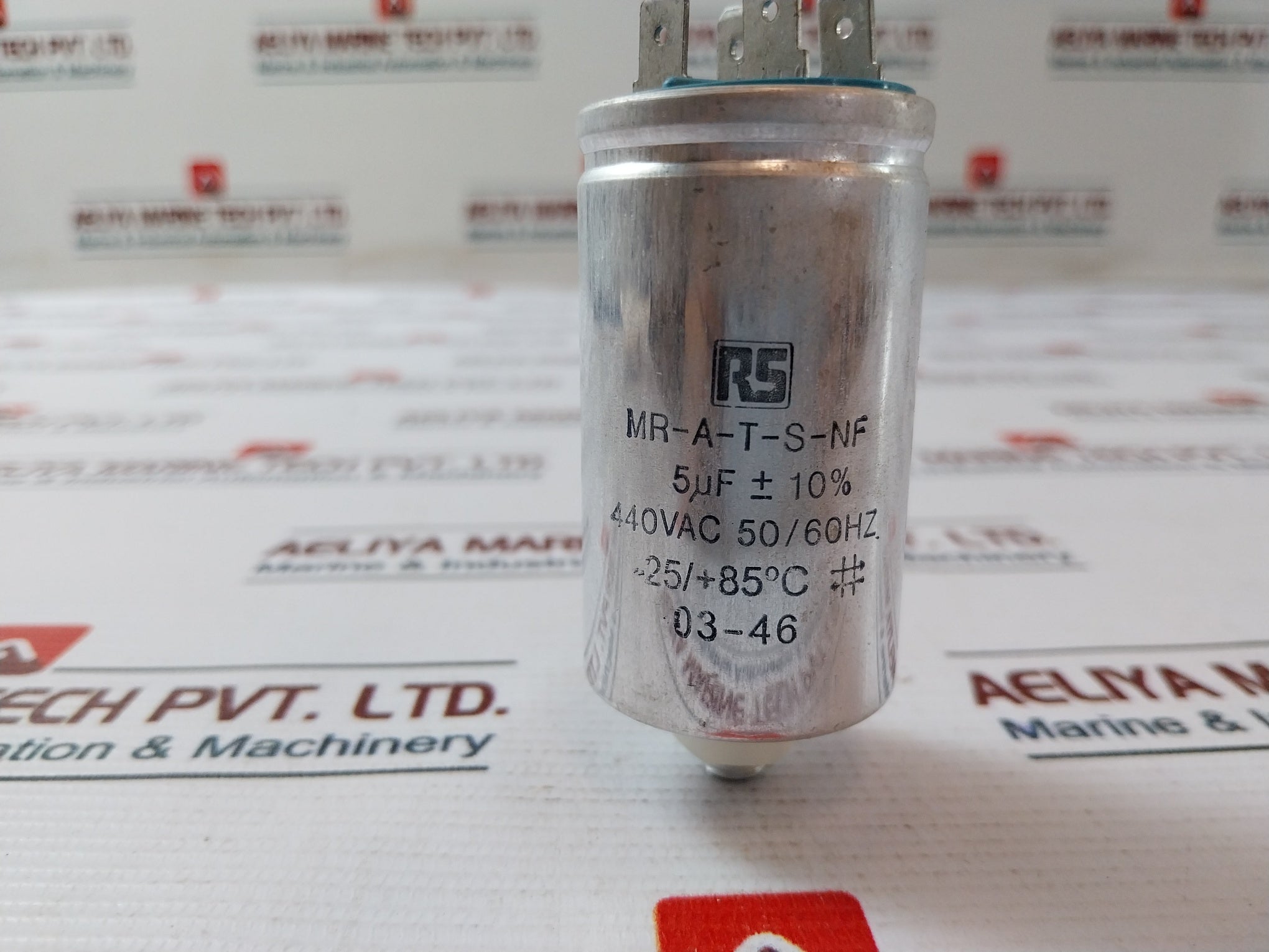 Rs Mr-a-t-s-nf Polypropylene Film Capacitor 440Vac 50/60Hz Capacitor Motor Run