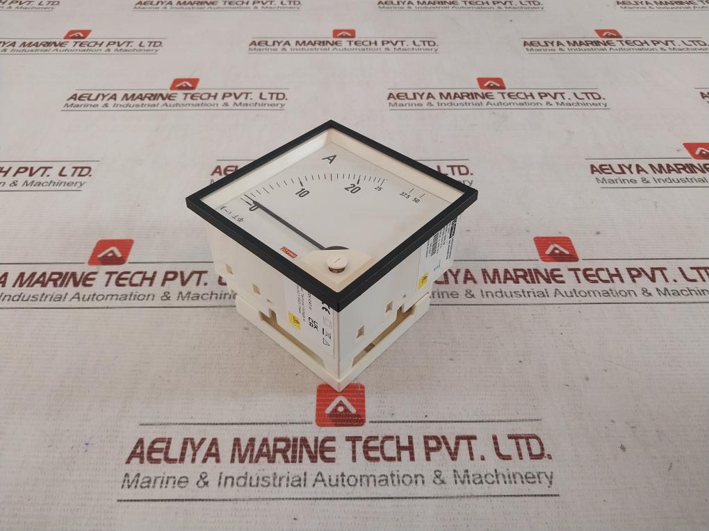 Rs Pro 186-2467 Moving Iron Ac Analogue Panel Meter Ammeter 25A (X2)