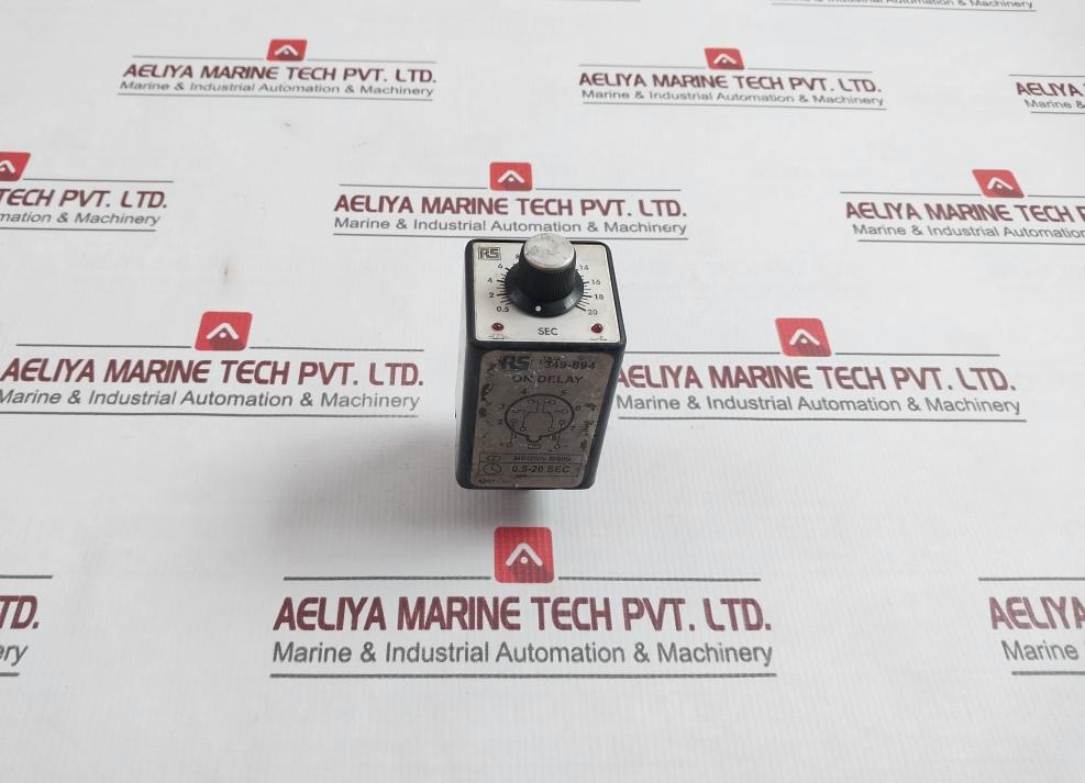 Rs 349-894 On Delay Timer 0.5–20Sec 121V