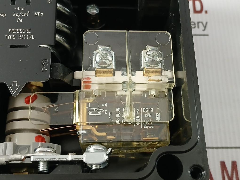 Rt117L Danfoss 150-430 Psig,Ip66 Pressure Switch