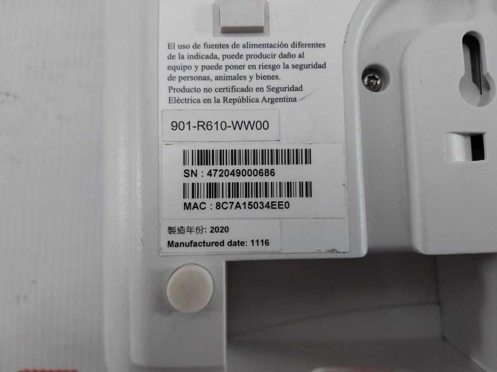 Ruckus-100-240V-50-60Hz-0-35A-Dual-Band-Wifi-Access-Point-R610-209804-9