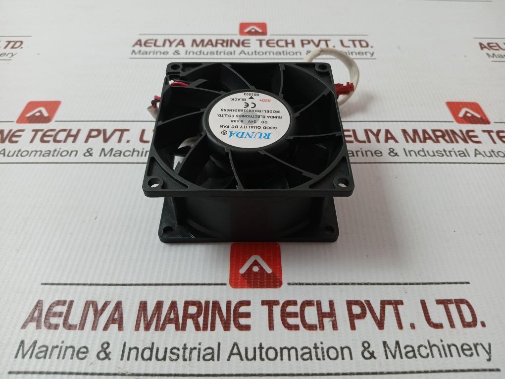 Runda Dc Brushless Fan 24V Dc Rdh8038B24N65S