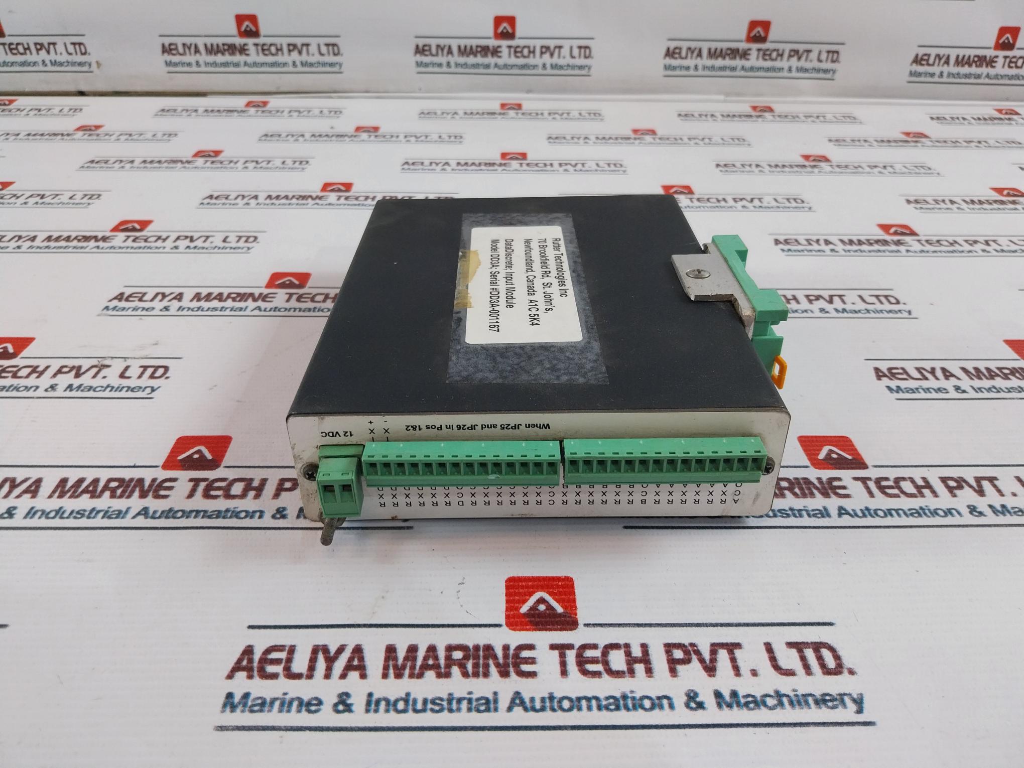 Rutter DD3A Data Discrete Input Module 12VDC