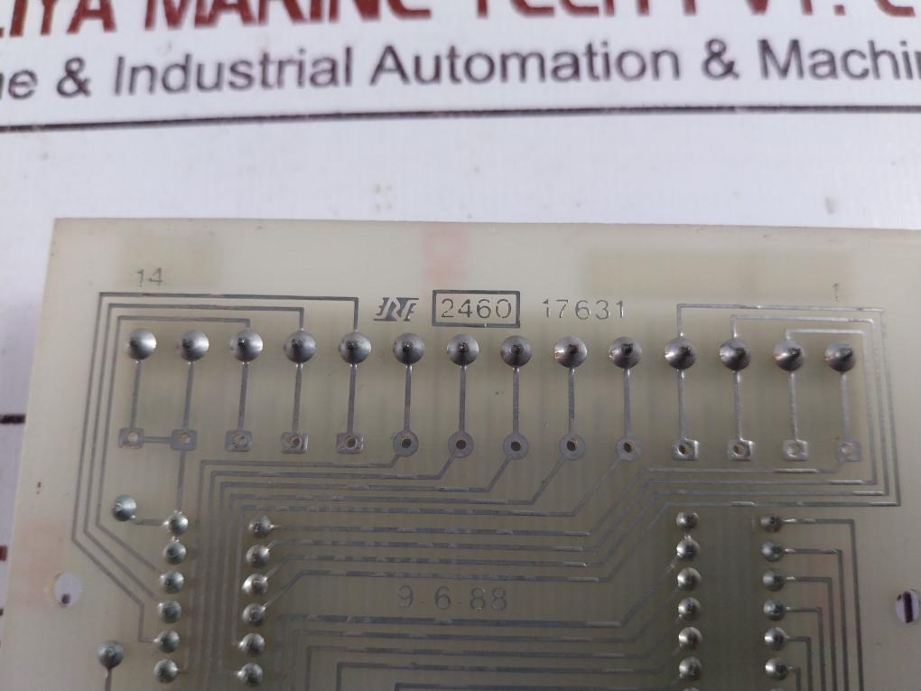 Rv Electronique 17631 Interface Module 2460 Used
