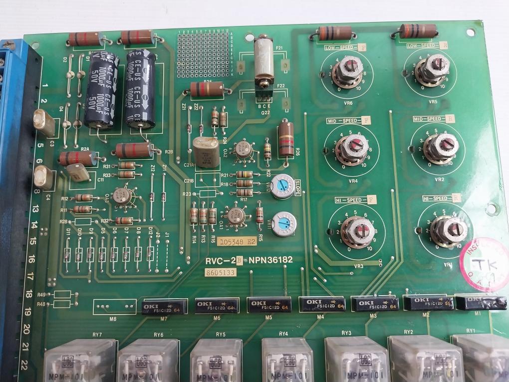 Rvc-2 Printed Circuit Board 105348 E2