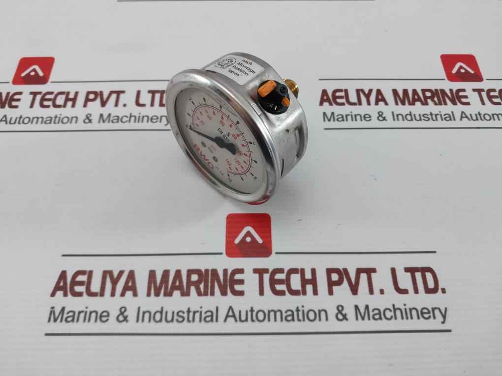 Rwo En 837-1 Pressure Gauge 0-10Bar Rf63