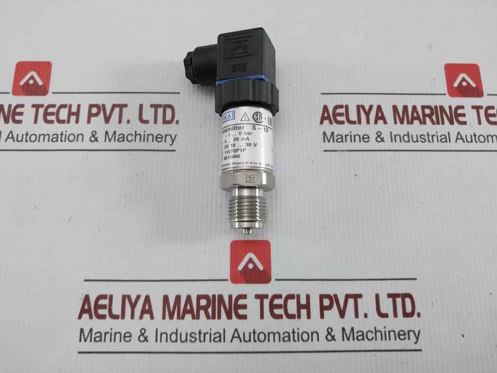S-10 Pressure Transmitter Wika -1 To 0 Bar