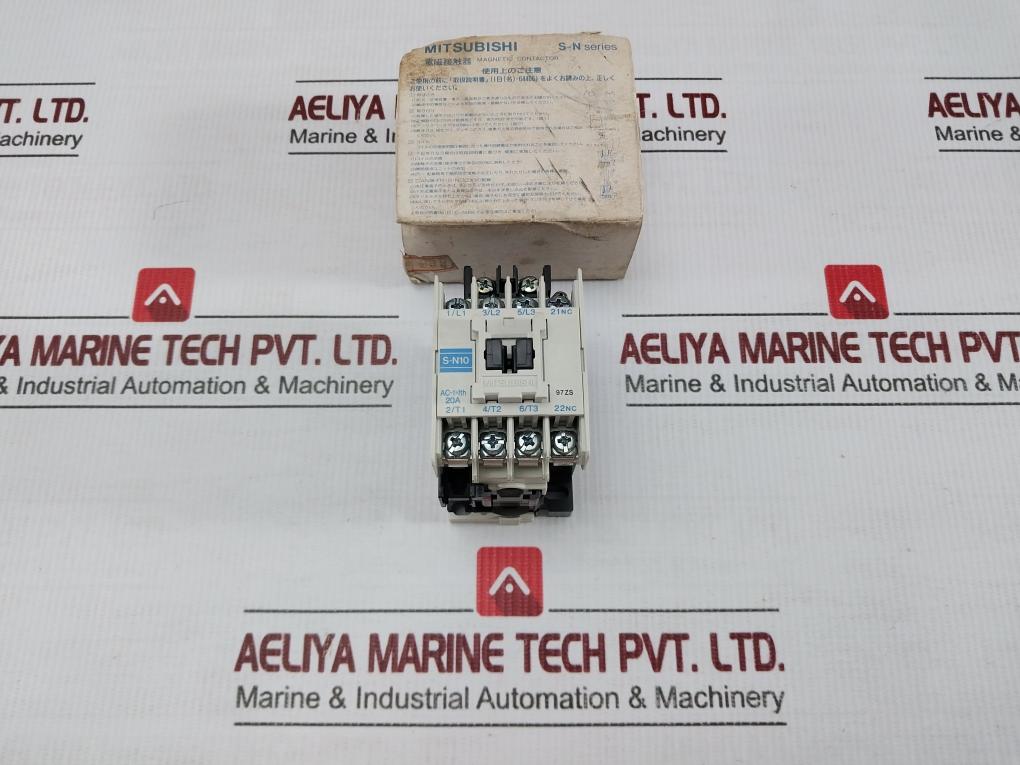 S-n10 Magnetic Contactor 100-110V 50/60Hz Mitsubishi Electric