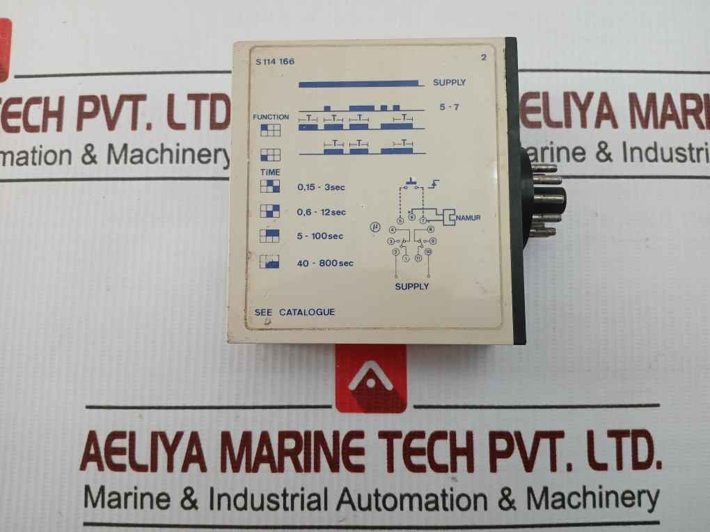 S 114166 230 Electromatic 195-265 Vac Pulse Continuity Timer