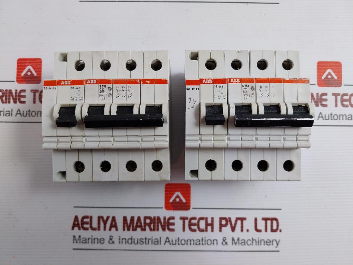 S2-h11 I Miniature Circuit Breaker Brand Abb ~110… 415V