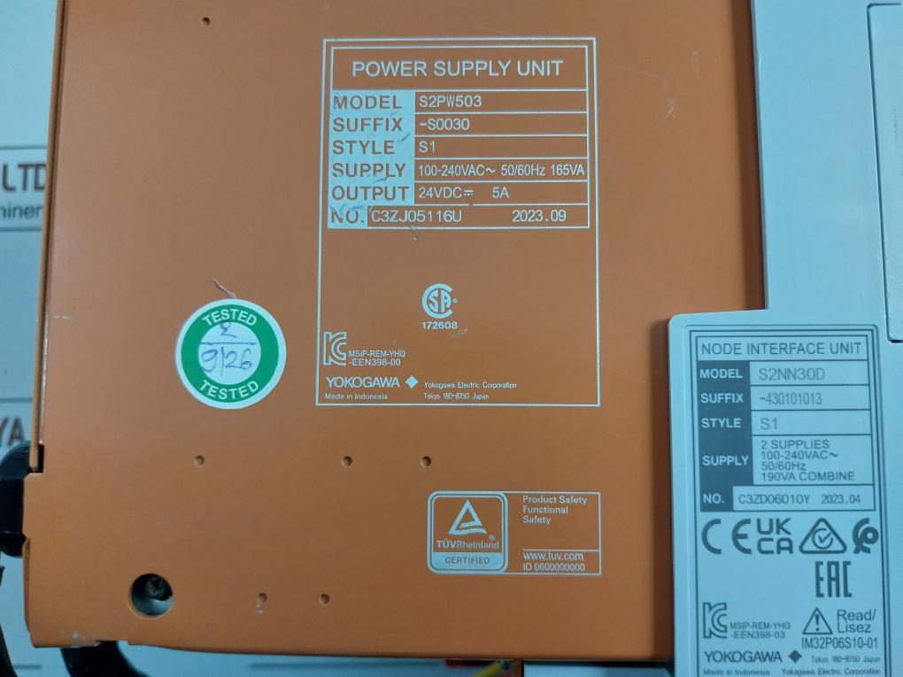 S2En501-S10130-S1-Yokogawa-N-Esb-Bus-Communication-Unit-100-240Vac-50-60Hz-210534-13