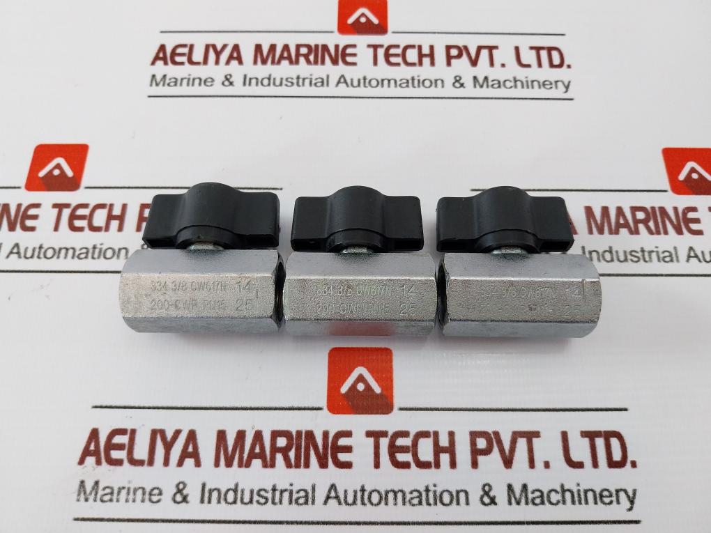 S34 3/8 Cw617N 200-cwp Flow Valve Pn15