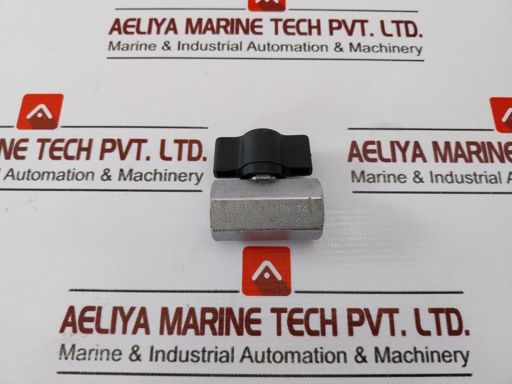 S34 3/8 Cw617N 200-cwp Flow Valve Pn15