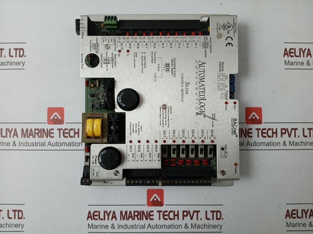 S6104 Bacnet Energy Control Module In-5V Max 20Ma Max Automated Logic