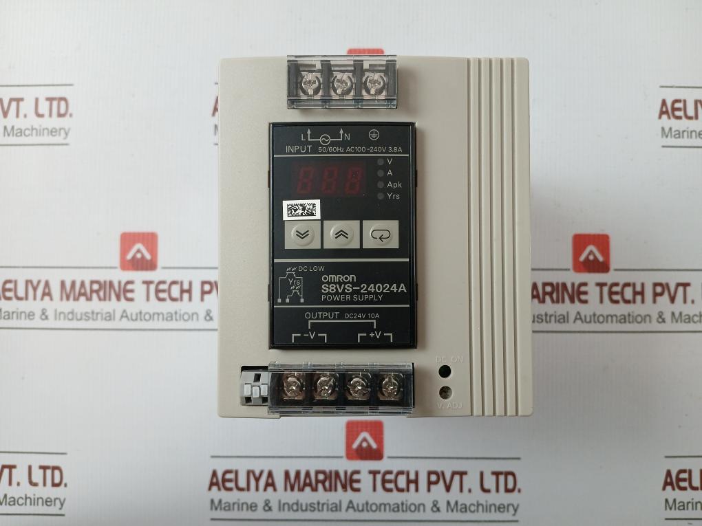 S8Vs-24024A/Ed2 Power Supply Omron Out-dc24V 10A