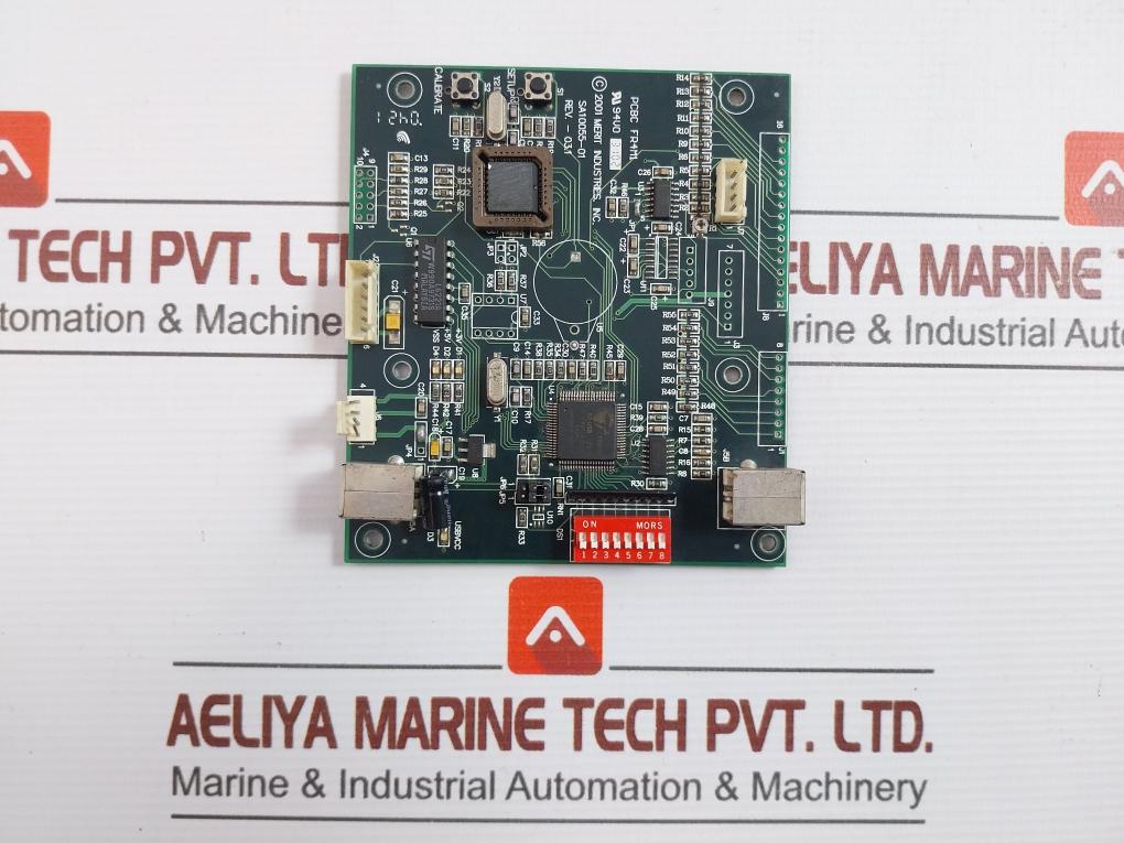 Sa10055-01-I-O-Printed-Circuit-Board-Pb10055-01-Merit-Industries-Rev-03-1-2