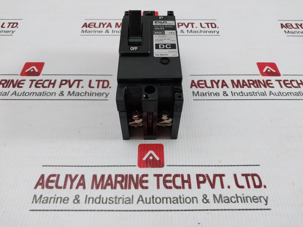 Sa32 Fuji Electric 2 Pole Auto Circuit Breaker 15A