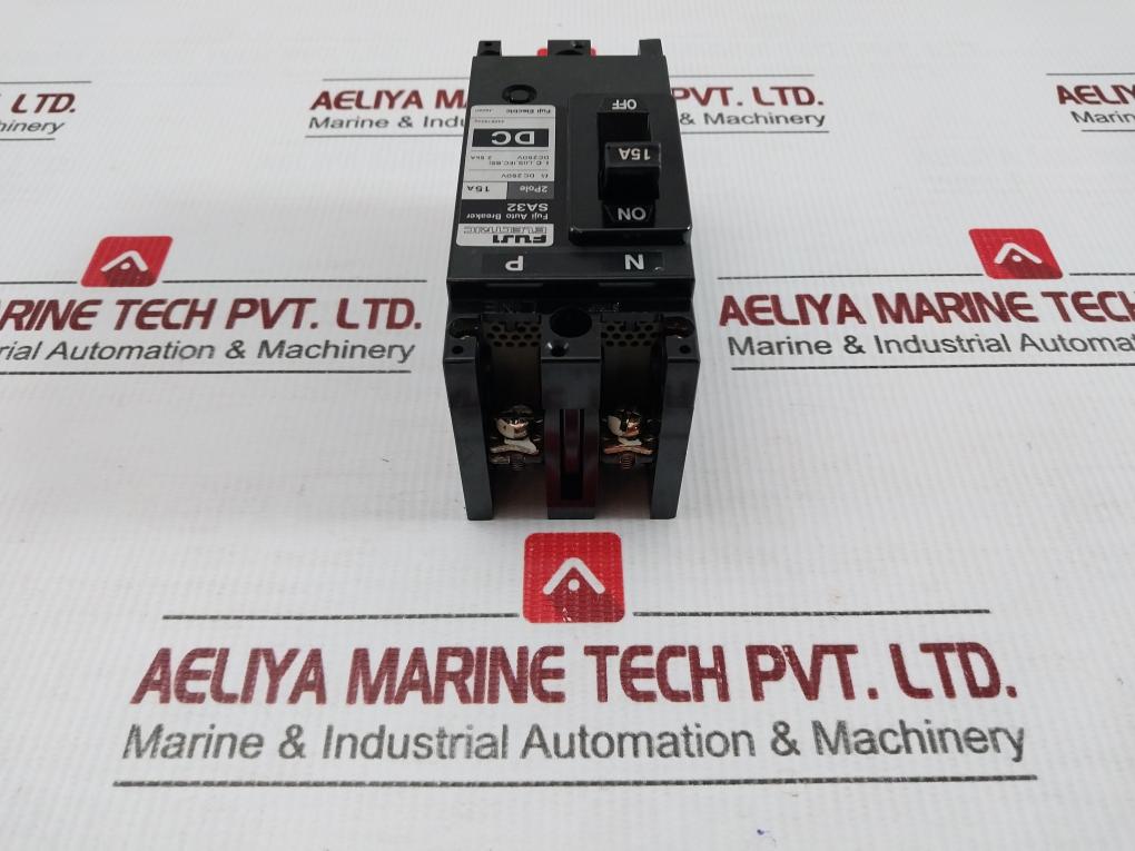 Sa32 Fuji Electric 2 Pole Auto Circuit Breaker 15A