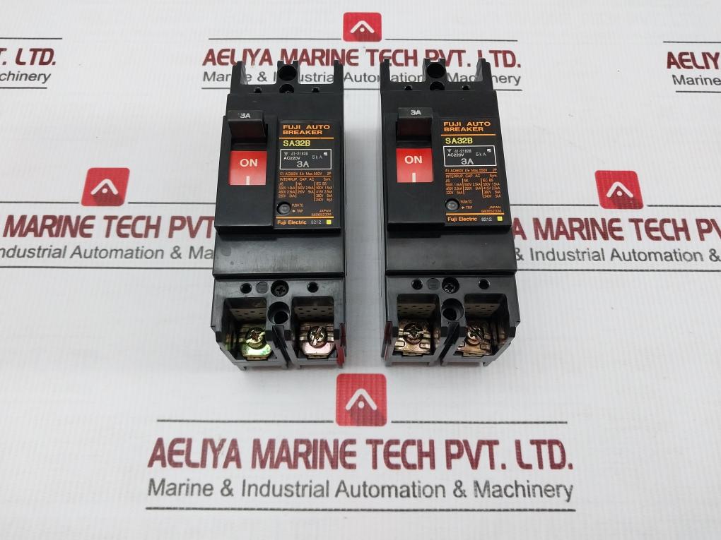 Sa32b Molded Case Circuit Breaker Fuji Electric Ac220v 5ka 3a