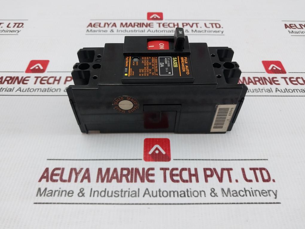 Sa32b Molded Case Circuit Breaker Fuji Electric Ac220v 5ka 3a