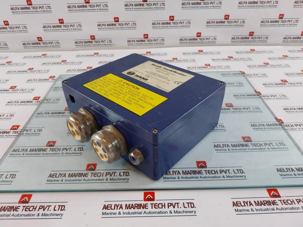 Saab Tankradar 9240 005-801 Input/Output Box 230Vac 48-62Hz 15Va Max