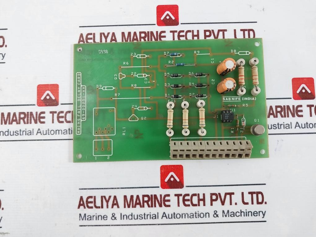 SABNIFE 69-00251-XX Mains Fail Delay Card