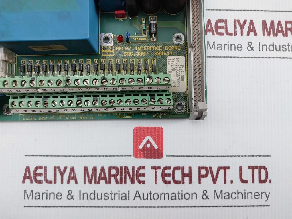 Sabroe Relay Interface Board 1574.008