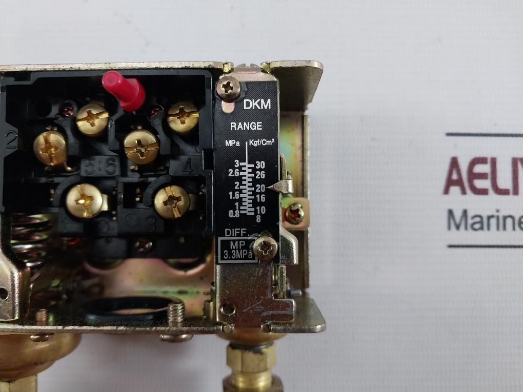 Sae Woon Hs-606M Pressure Control Switch -0.06 To 0.6 Mpa Ac125V Ac250V 10A 5A