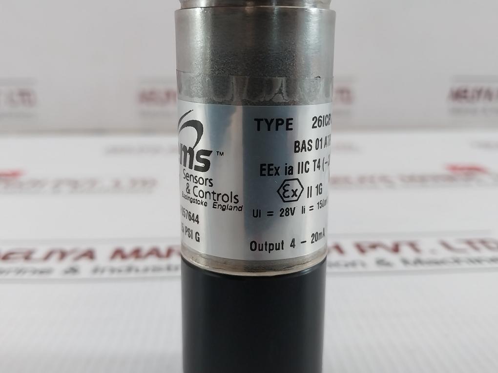 Safe Pressure Transmitter 10-meter Gems Sensors 26Icbgf1519Mggb001