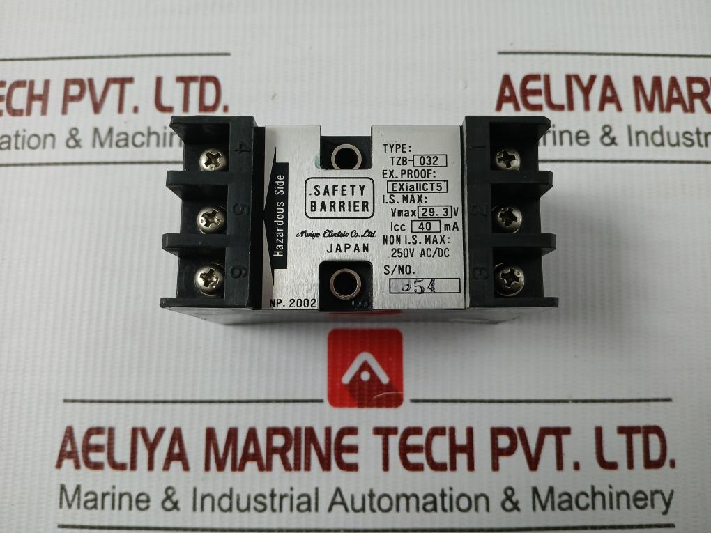 Safety Barrier Module 250V Ac/Dc Meiyo Electric Tzb-032