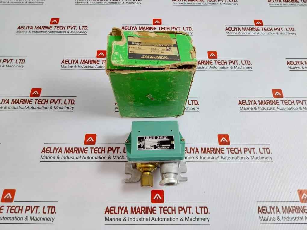 Saginomiya Pressure Control Switch Range-0.06~0.6 Mpa Sns-c106Pg
