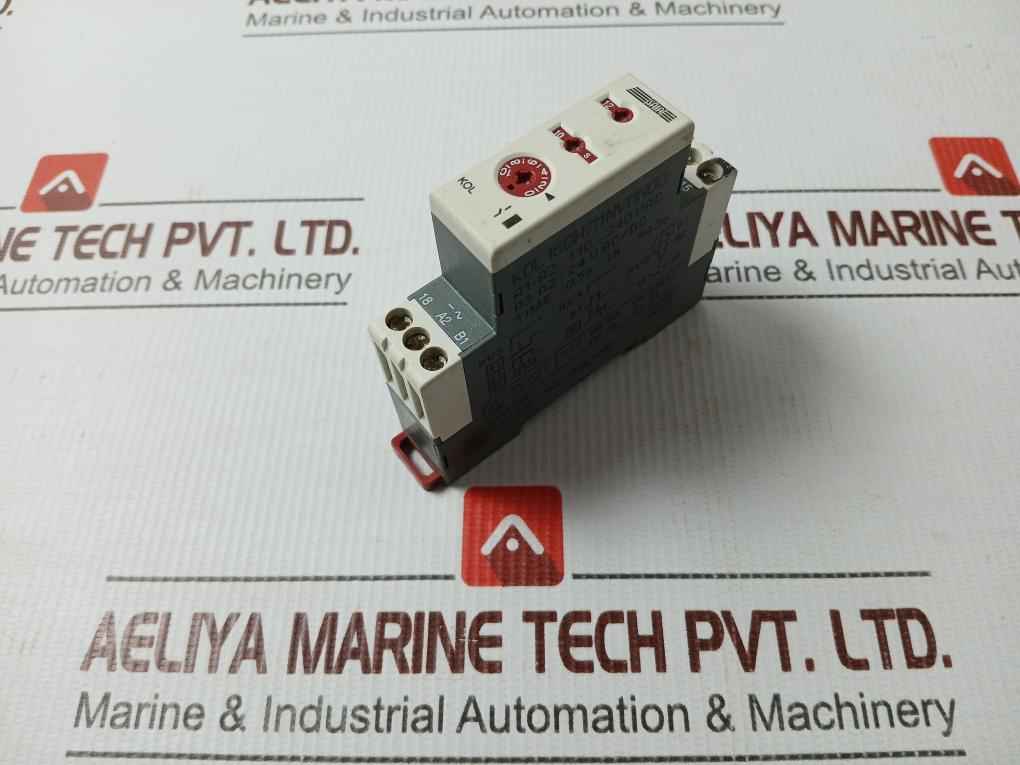 Saia Kol 160H7Mnvmn00 Multi-range Timer Relay 110-240Vac 24Vac/Dc