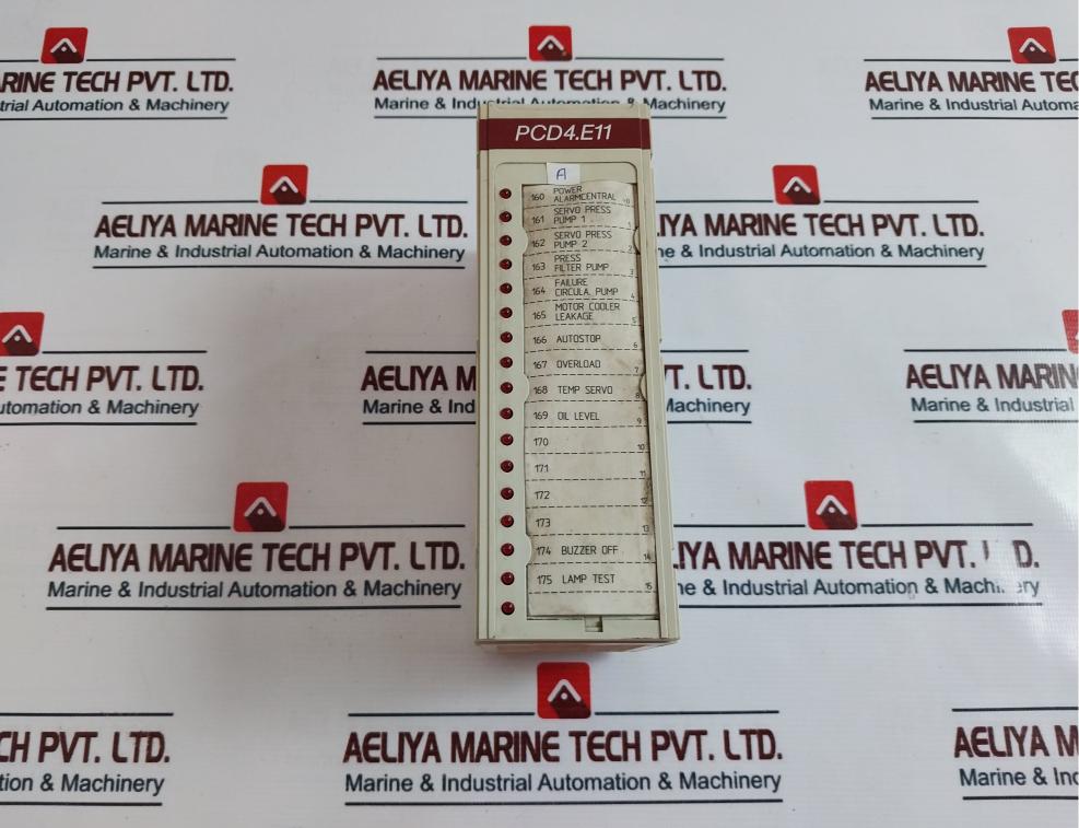 Saia Pcd4.E110,Pcd4.E11,Pcd4.A40 Digital Module 16 X 24Vdc/8Ms