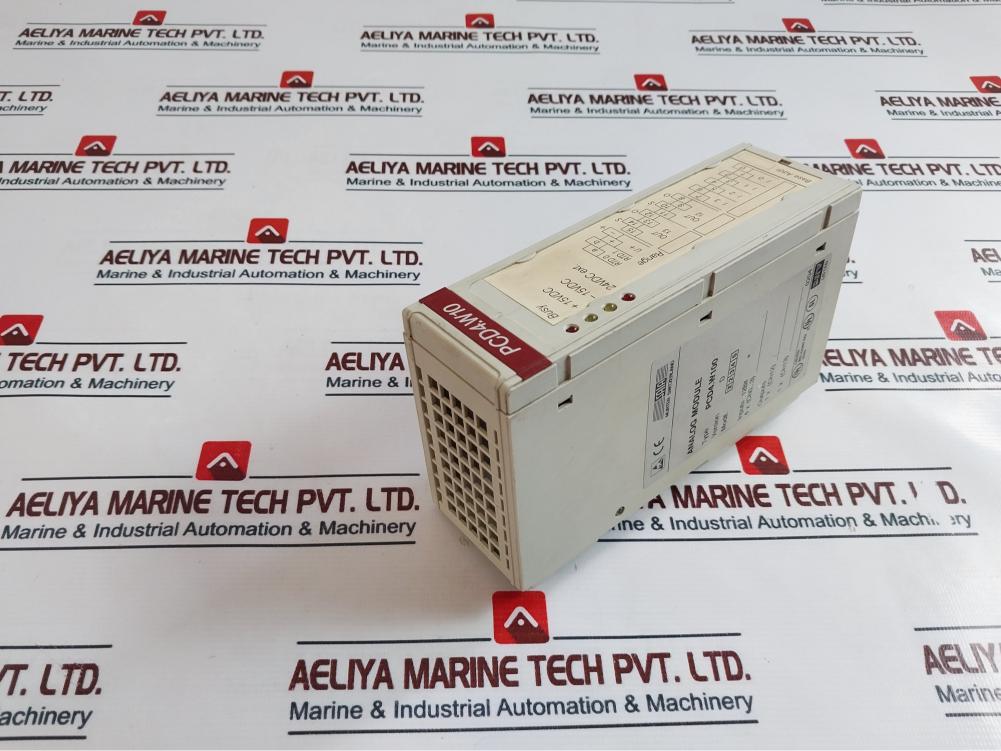 Saia Pcd4.W100 Analog Module Version: D