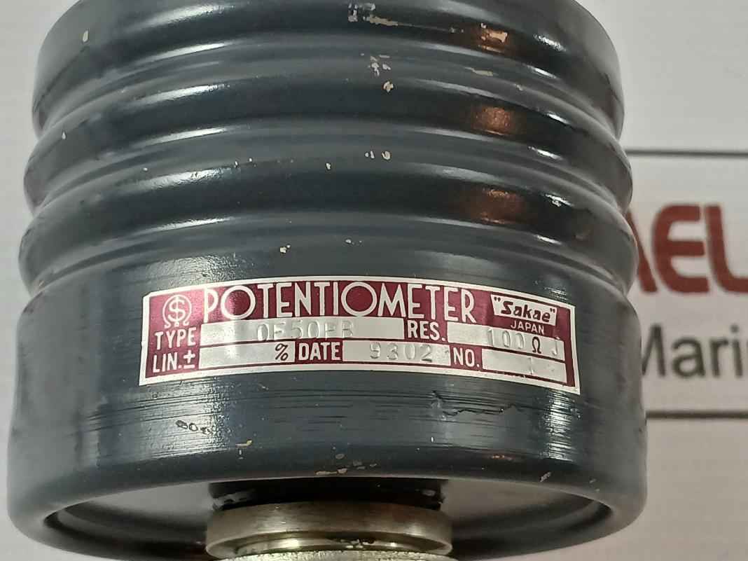 Sakae Of50Pb Potentiometer 100 Ohm J