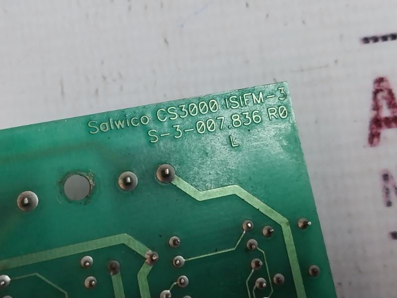 Salwico Cs3000 Isifm-3 Pcb With Fire Alarm Component