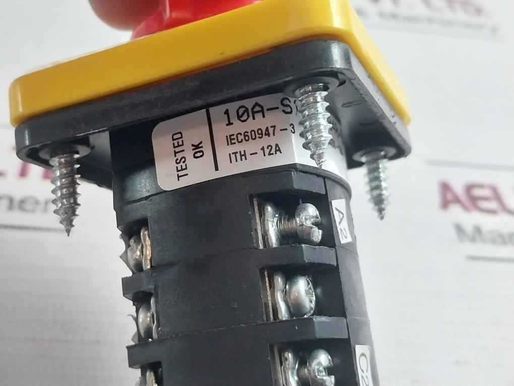 Salzer 10A-s10-61040-b13-tdyr Cam Operated Rotary Switch Iec60947-3