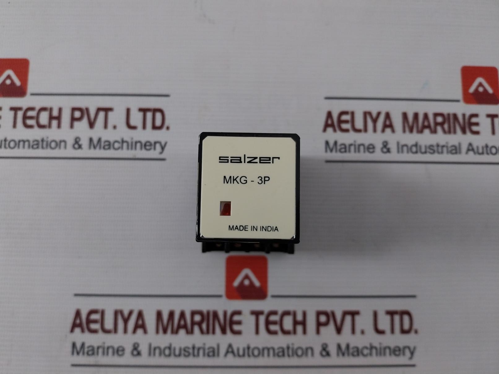 Salzer Mkg 3P 24 Plug-in Relay With Base Pf113A-e 24Vdc