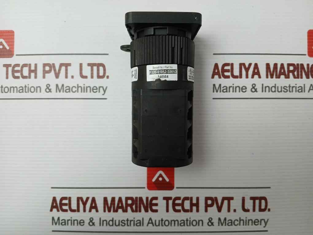 Salzer Rotary Cam Switch 20A, 300Vac Part: P220-61052-s001D