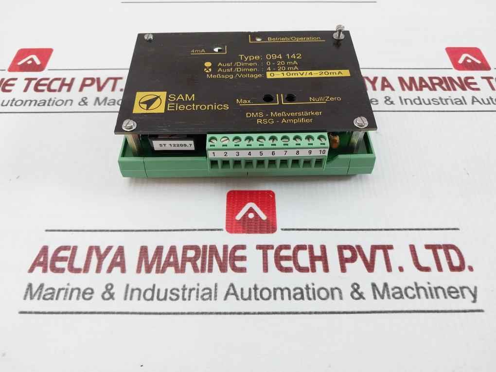 Sam Electronics Rsg-amplifier Module 0-10Mv 4-20Ma 094 142