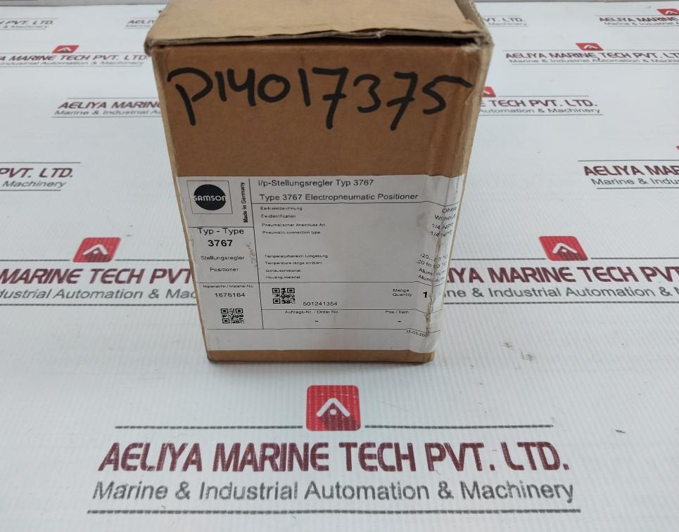 Samson 3767-00401120110000.06 Single-acting Electropneumatic Positioner