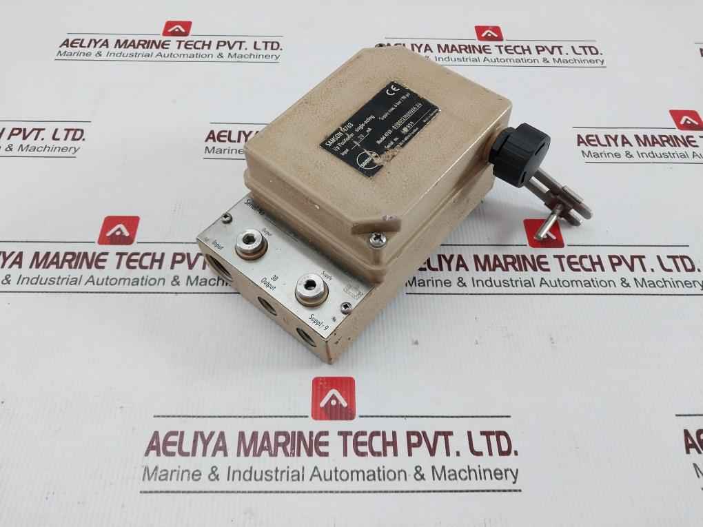 Samson 4763-01100121000000.04 Single-acting I/P Positioner 4-20 Ma 6 Bar/90 Psi