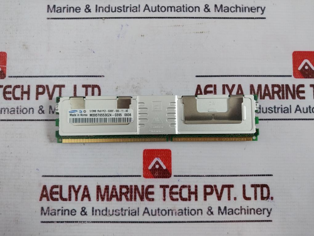 Samsung M395t6553ez4-ce65 512mb 1rx8 Pc2-5300f-555-11-a0 Buffered Memory Module