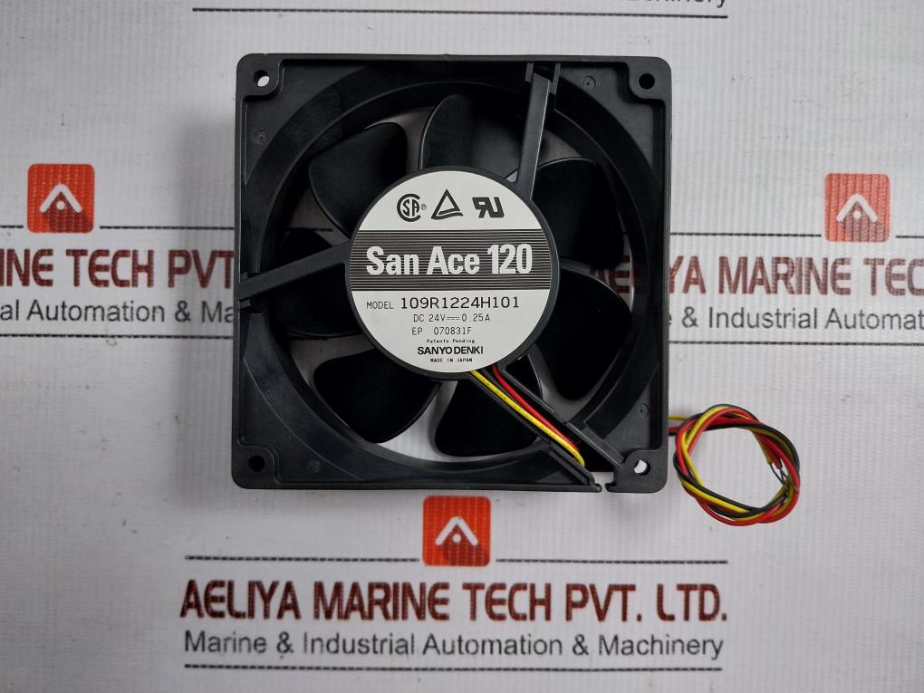 San Ace 120S Sanyo Denki 109R1224H101 Dc 24V-0.25A Counter Rotating Fan