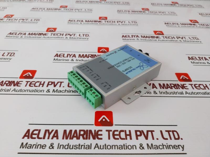 San Telequip Sc09Fss Sm St Fiber Converter - Single Mode Rs 485/422/232 Dc9-48V