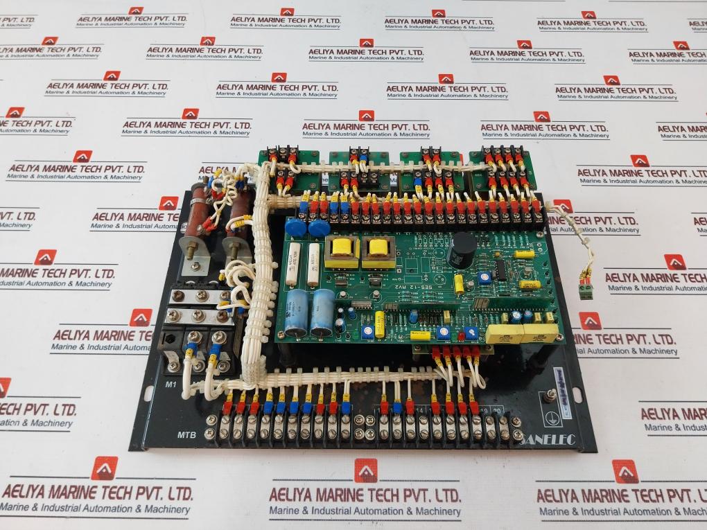 Sanelec Ses-12 Rv2 Excitation System Pcb Ses-12S Control Panel